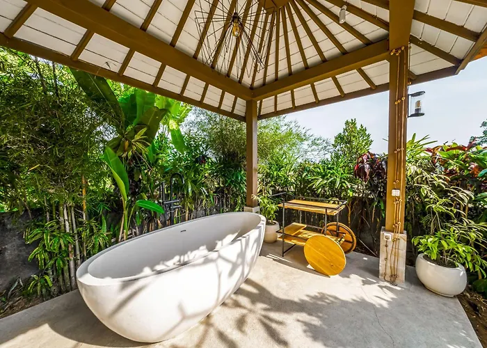 Villa Nyaman By Evdekimi - Romantic Escape Among Rice Fields With Pool, Terrace - Long Extras