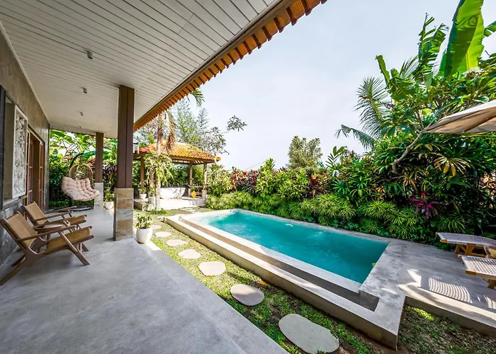 Nyaman By Evdekimi - Romantic Escape Among Rice Fields With Pool, Terrace - Long Extras Villa Ubud